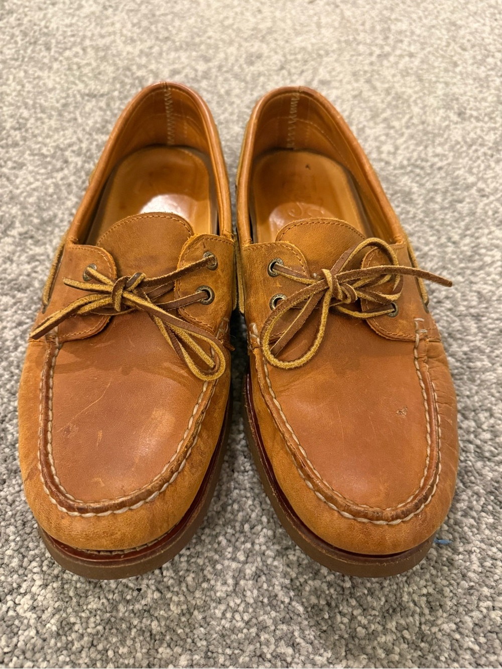 Sperry - Men's Leather Boat Shoes in Tan